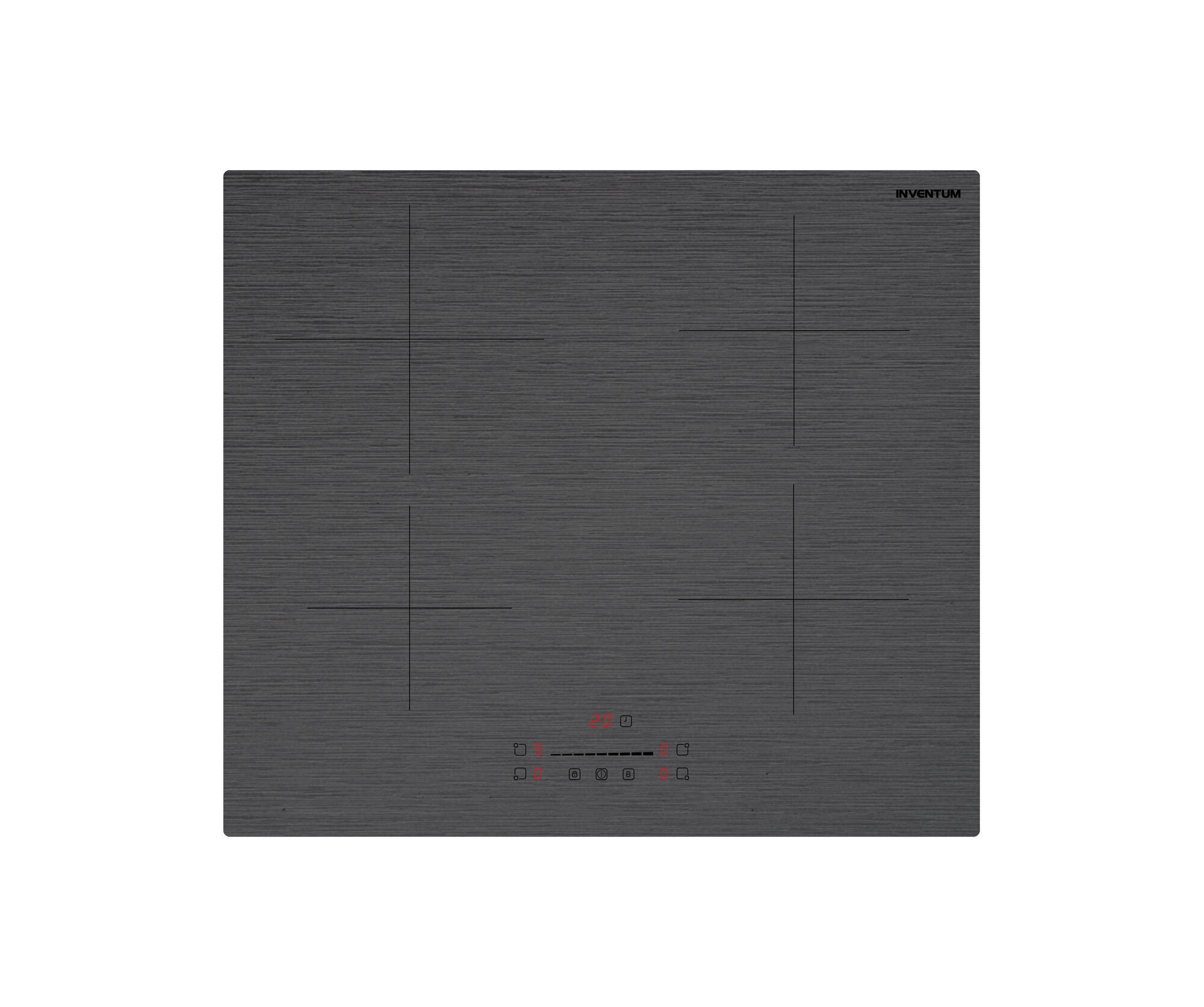 Inventum IKI6028MAT Inductie inbouwkookplaat Zwart