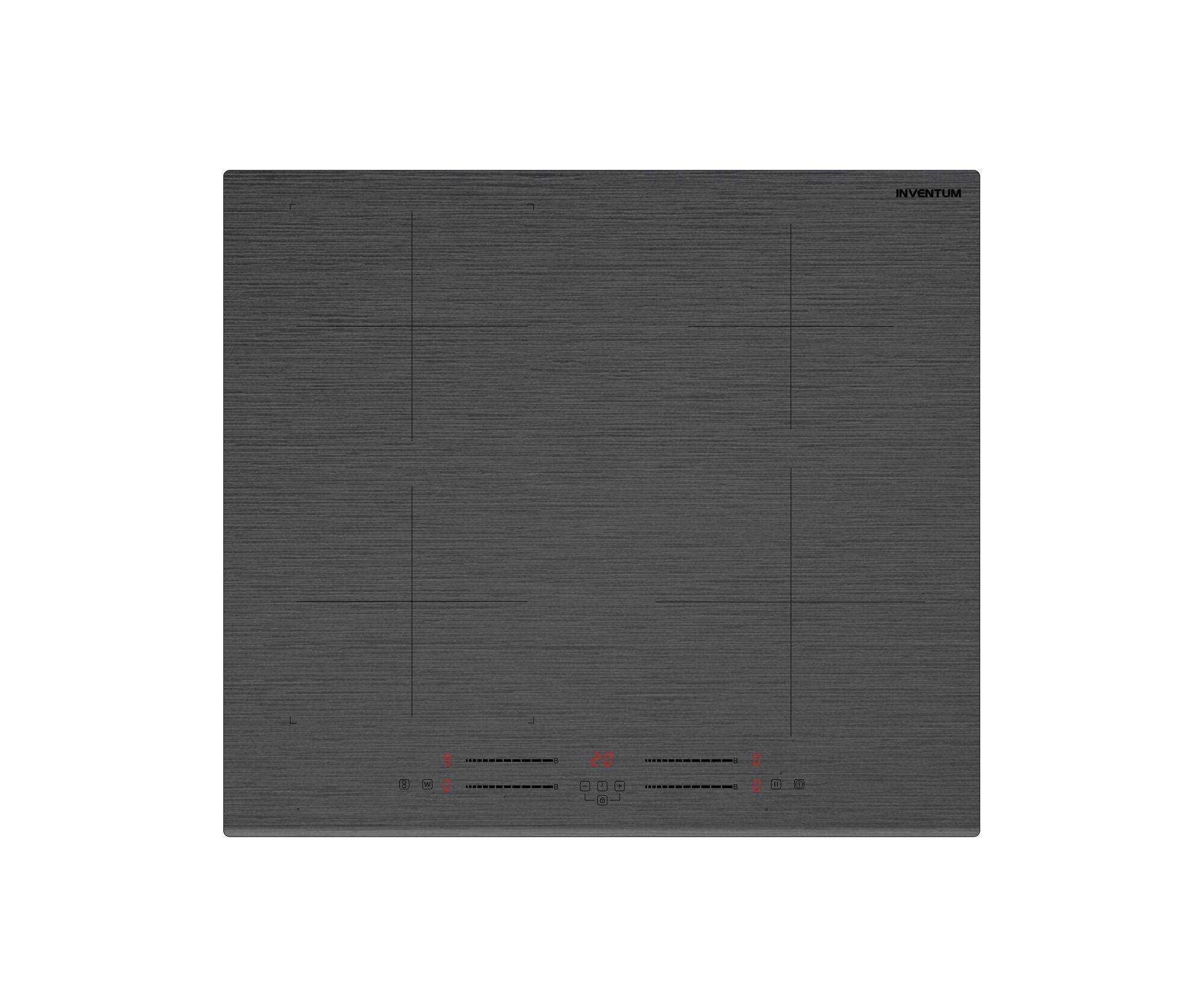 Inventum IKI6035MAT Inductie inbouwkookplaat Zwart