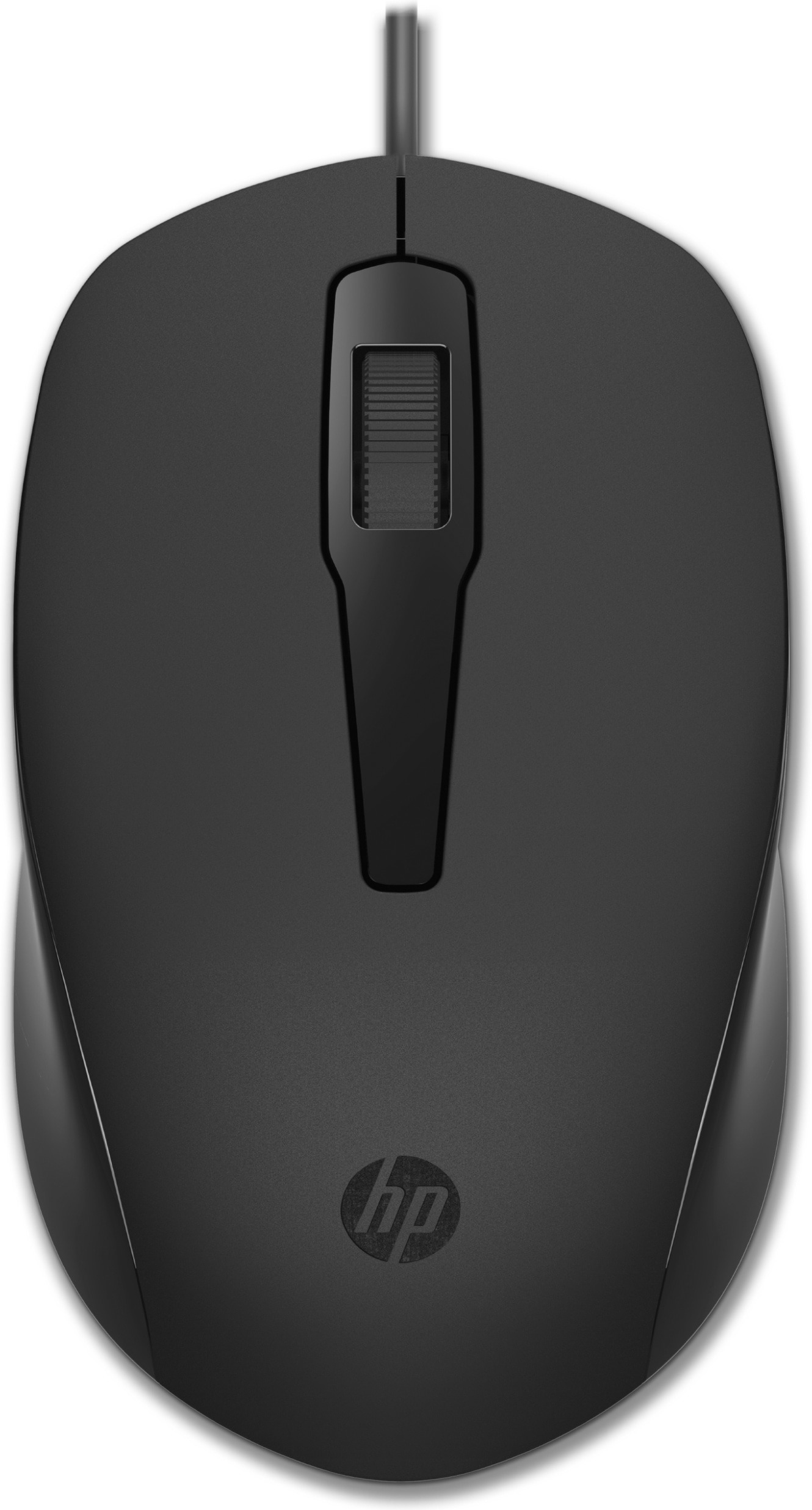 HP 150 Wired Mouse Muis Zwart