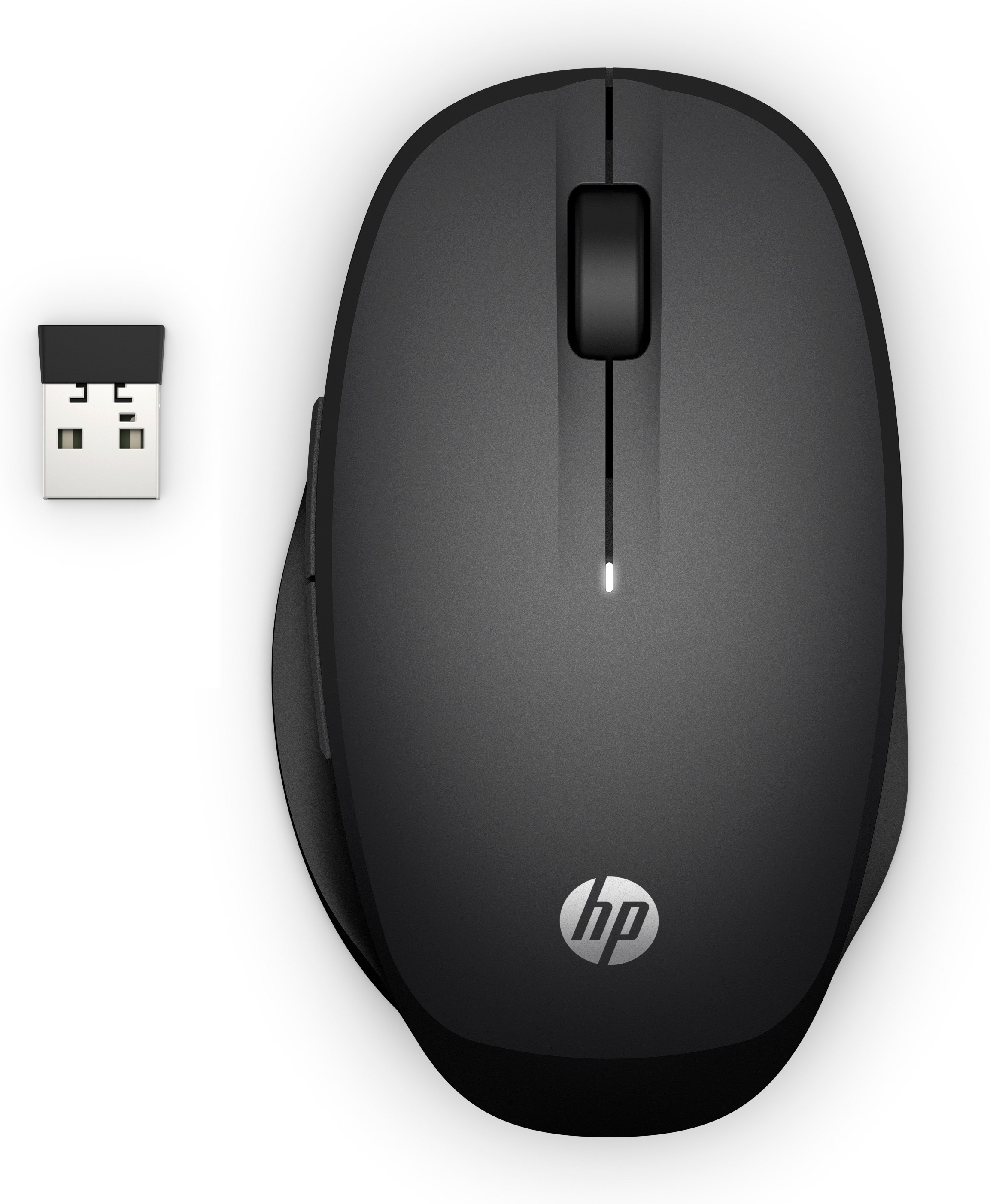 HP 300 Dual Mode Draadloze Muis Muis Zwart