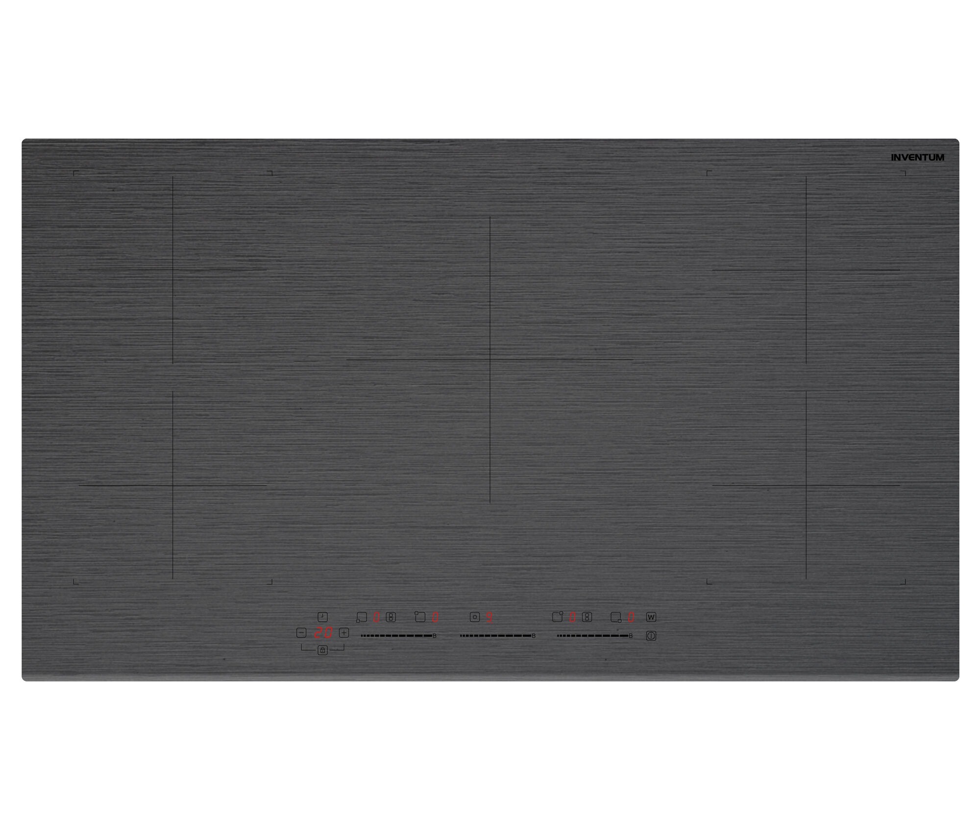 Inventum IKI9035MAT Inductie inbouwkookplaat Zwart