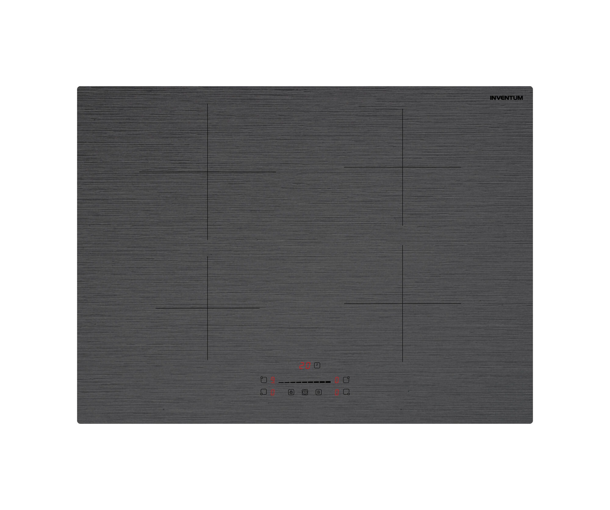 Inventum IKI7028MAT Inductie inbouwkookplaat Zwart
