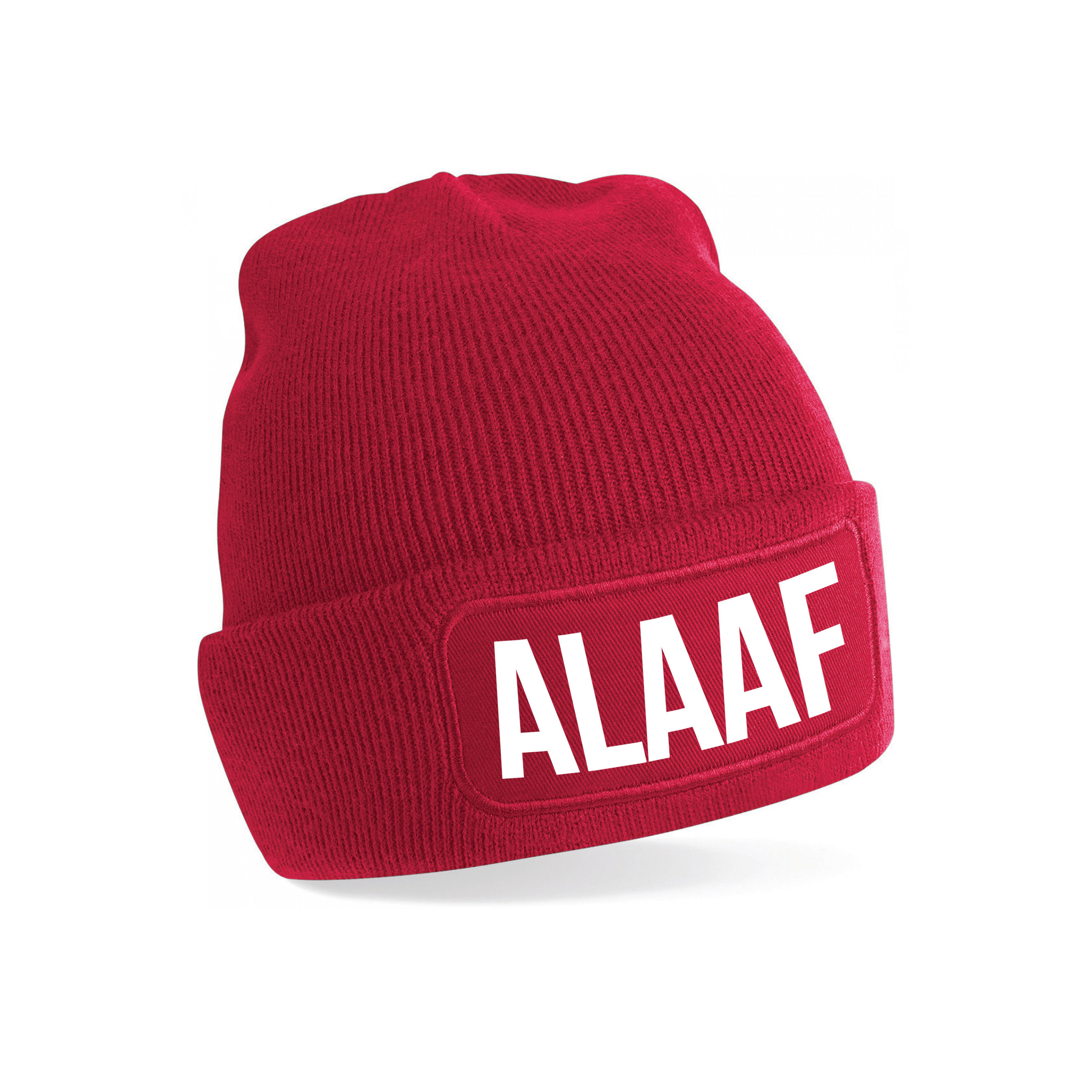 Alaaf muts unisex one size - Rood One size -