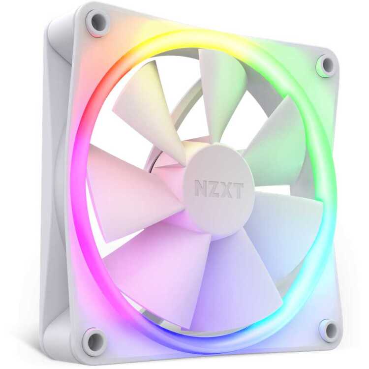 NZXT F120 RGB Single 120x120x26 case fan 4-pins PWM fan-connector