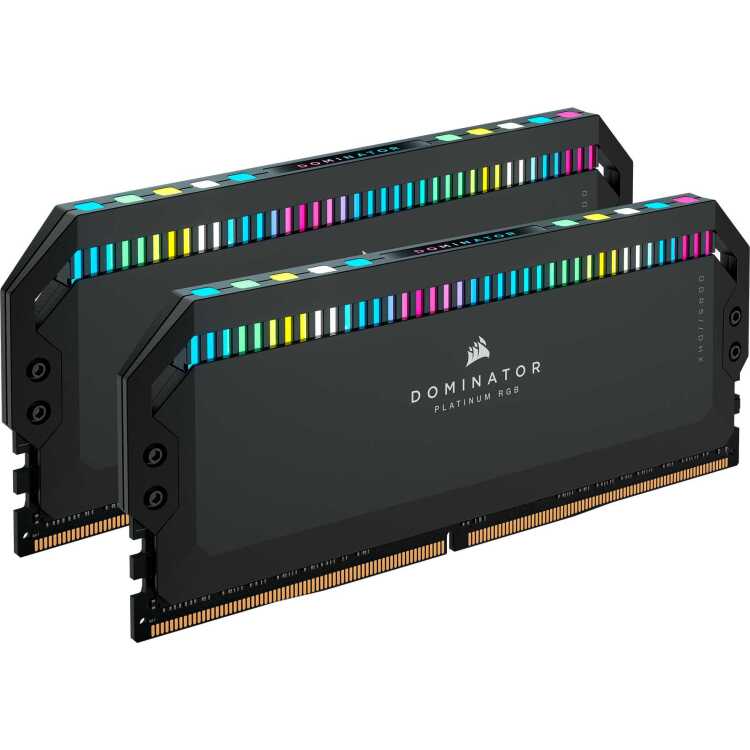 Corsair 32 GB DDR5-6400 Kit werkgeheugen CMT32GX5M2B6400C32, Dominator Platinum RGB, XMP 3.0