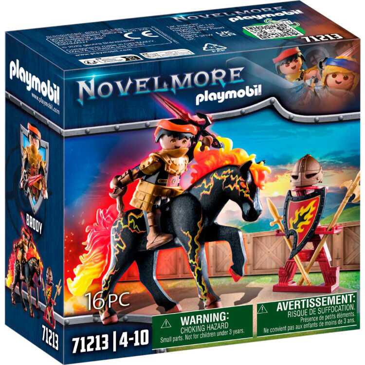 PLAYMOBIL Novelmore - Burnham Raiders - vuurridder constructiespeelgoed 71213