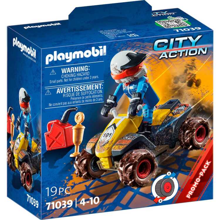 PLAYMOBIL City Action - Off/road quad constructiespeelgoed 71039