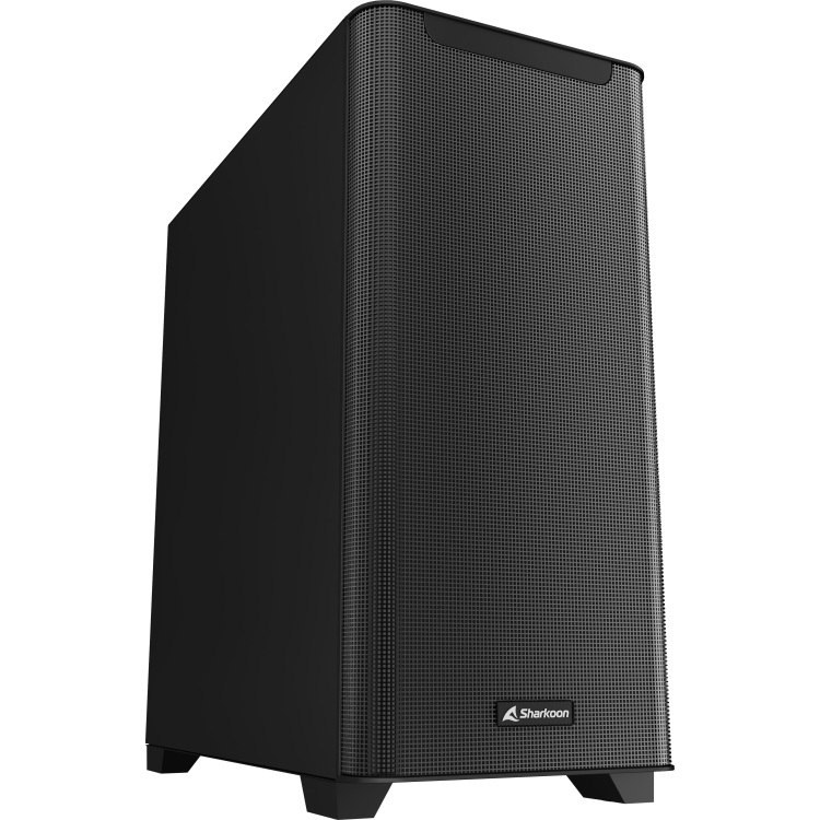 Sharkoon M30 Black tower behuizing 2x USB-A 3.2 (5 Gbit/s), 1x USB-C 3.2 (10 Gbit/s), 2x Audio