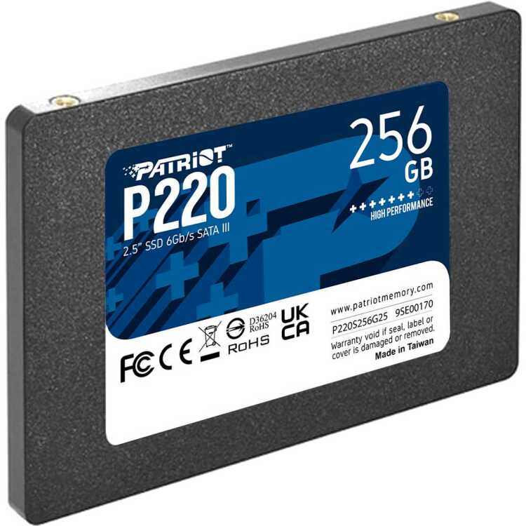 Patriot P220 256 GB ssd SATA III 6 Gb/s