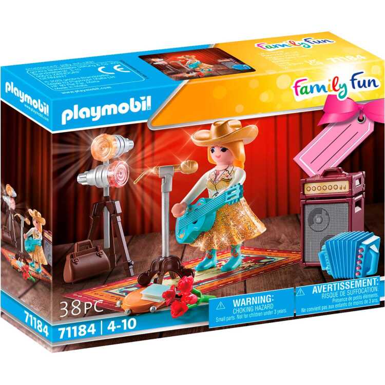PLAYMOBIL Family Fun - Countryzanger constructiespeelgoed 71184
