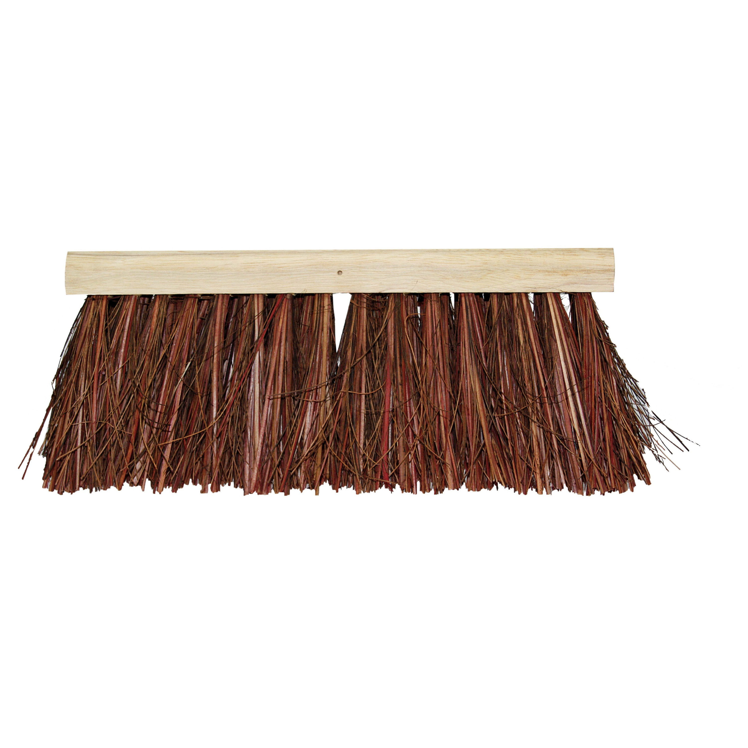 Bezemkop buiten bruin FSC hout/natuurvezel 37 cm -