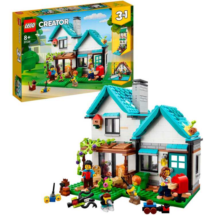 LEGO Creator 3-in-1 - Knus huis constructiespeelgoed 31139