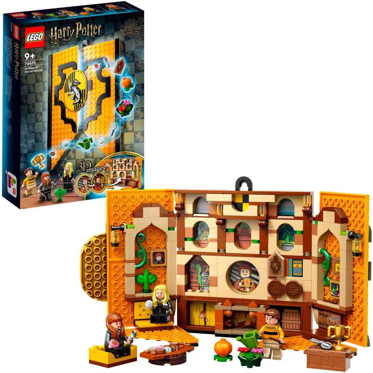 LEGO Harry Potter - Huffelpuf huisbanner constructiespeelgoed 76412