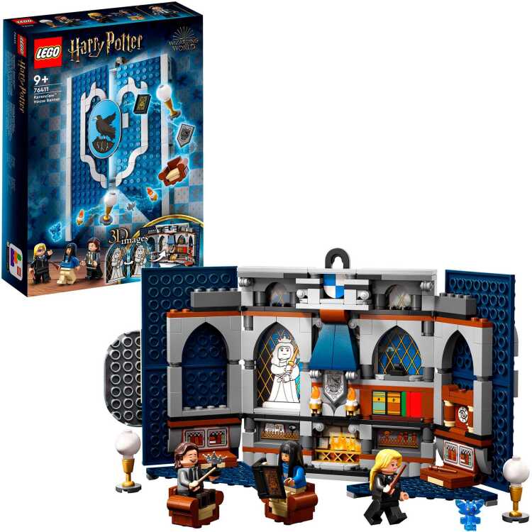 LEGO Harry Potter - Ravenklauw huisbanner constructiespeelgoed 76411