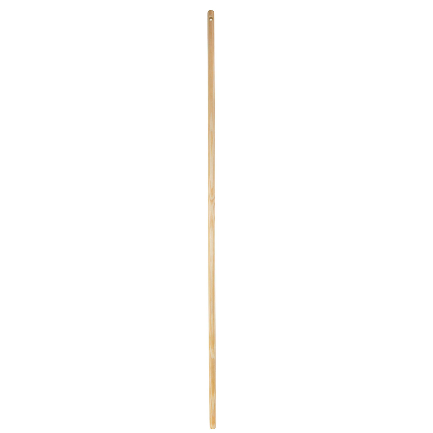 Houten universele Bezemsteel FSC Hout - 150 cm - met klem-uiteinde -