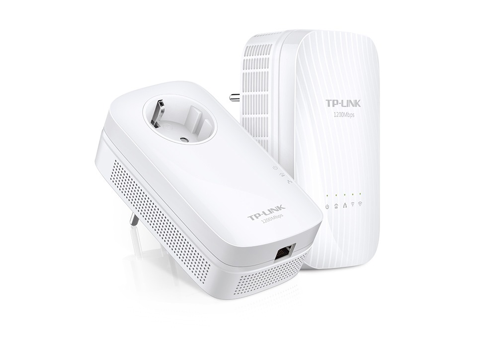 TP-Link TL-PA8010P KIT AV1300 Gigabit Powerline met stopcontact startset Powerline Wit
