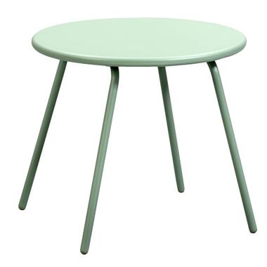 Bijzettafel Vilanova - lichtgroen - 45xØ50 cm - Leen Bakker