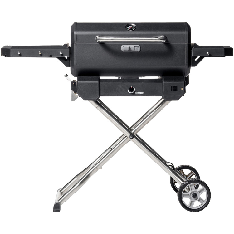 Masterbuilt Draagbare houtskoolbarbecue en -rookoven met kar barbecue