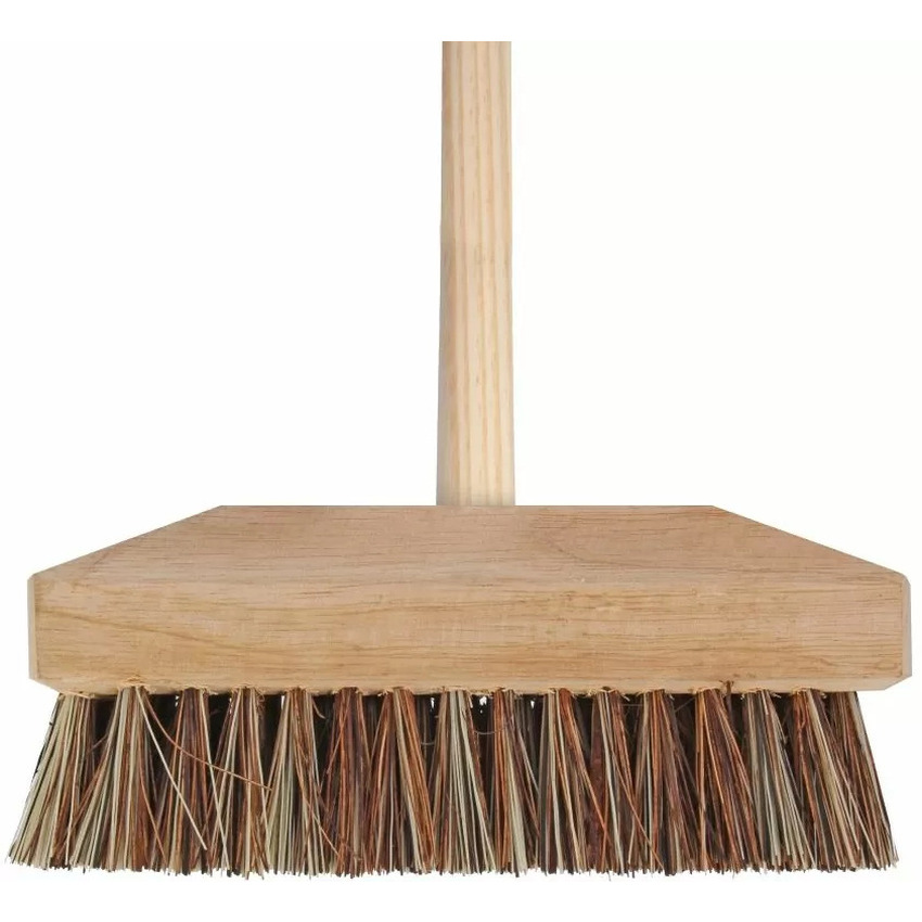 Buitenbezem/schrobborstel hard - FSC hout - 22 x 130 cm -