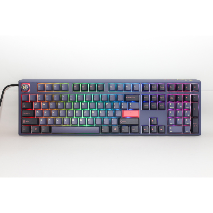 Ducky One 3 Cosmic Blue toetsenbord RGB led, Double-shot PBT, Hot-swappable, QUACK Mechanics
