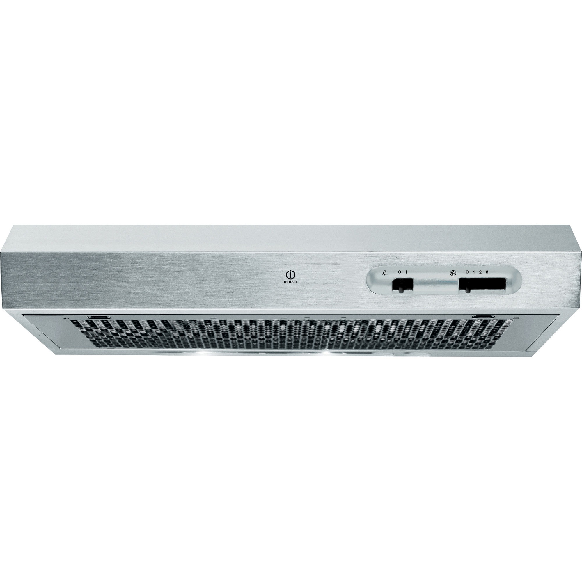 Indesit ISLK 66 LS X Afzuigkap geïntegreerd Grijs