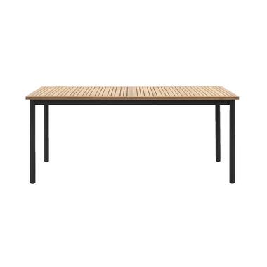 Le Sud dining tuintafel Pau - naturel - 75x183-253x95 cm - Leen Bakker