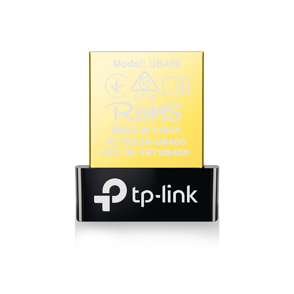 TP-Link UB400 Bluetooth 4.0 Nano USB-adapter Bluetooth ontvanger Zwart