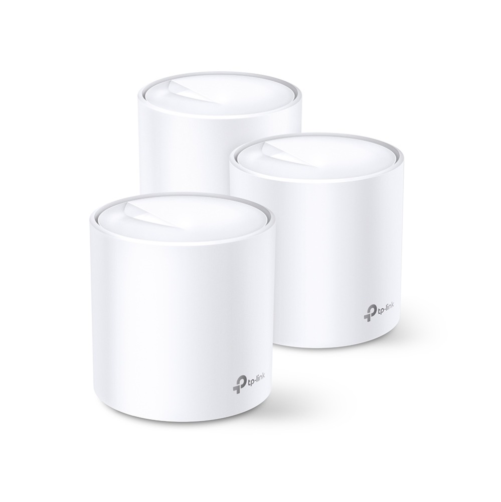 TP-Link Deco X20 WiFi 6 Mesh Systeem (3-pack) Mesh router Wit