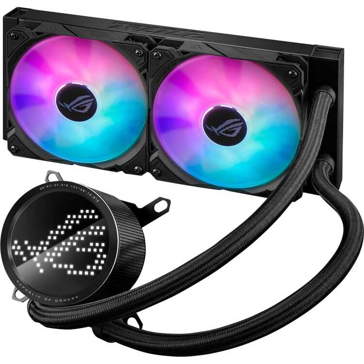 ASUS ROG RYUO III 240 ARGB waterkoeling 4-pins PWM fan-connector