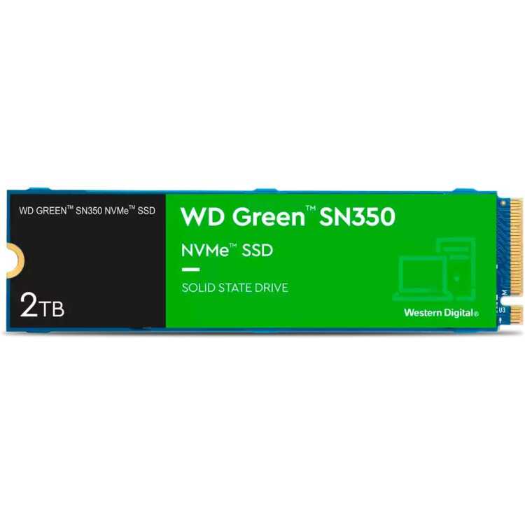 WD Green SN350 2 TB ssd PCIe 3.0 x4, NVMe, M.2 2280