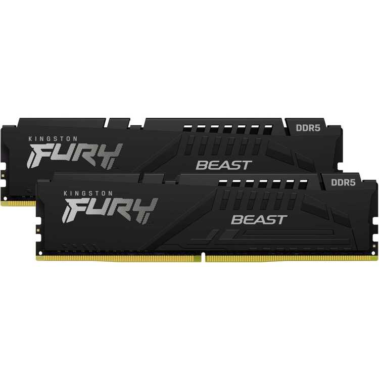Kingston FURY 64 GB DDR5-5200 Kit werkgeheugen KF552C36BBEK2-64, Beast, EXPO