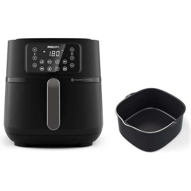 Philips HD9285/93 Airfryer XXL Connected uit de 5000-serie heteluchtfriteuse 1.4 kg | 7.2 liter