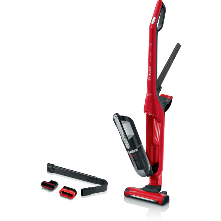 Bosch Serie 4 draadloze steelstofzuiger Flexxo Gen2 28Vmax ProAnimal steelstofzuiger 2in1: kruimel- en steelstofzuiger, BB3ZOO28