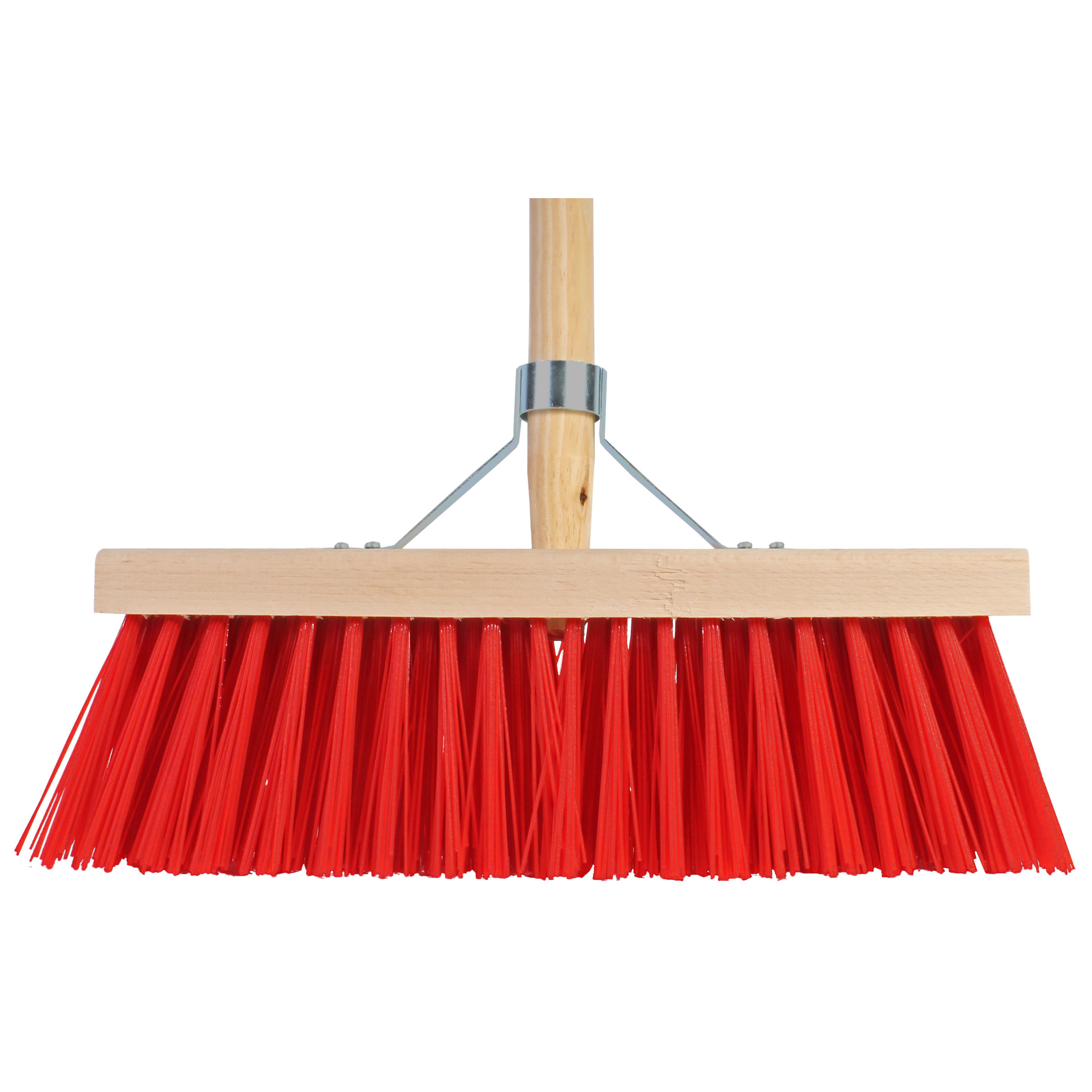 Buitenbezem - FSC hout - nylon - 41 cm - 30 mm bezemsteel - 140 cm -