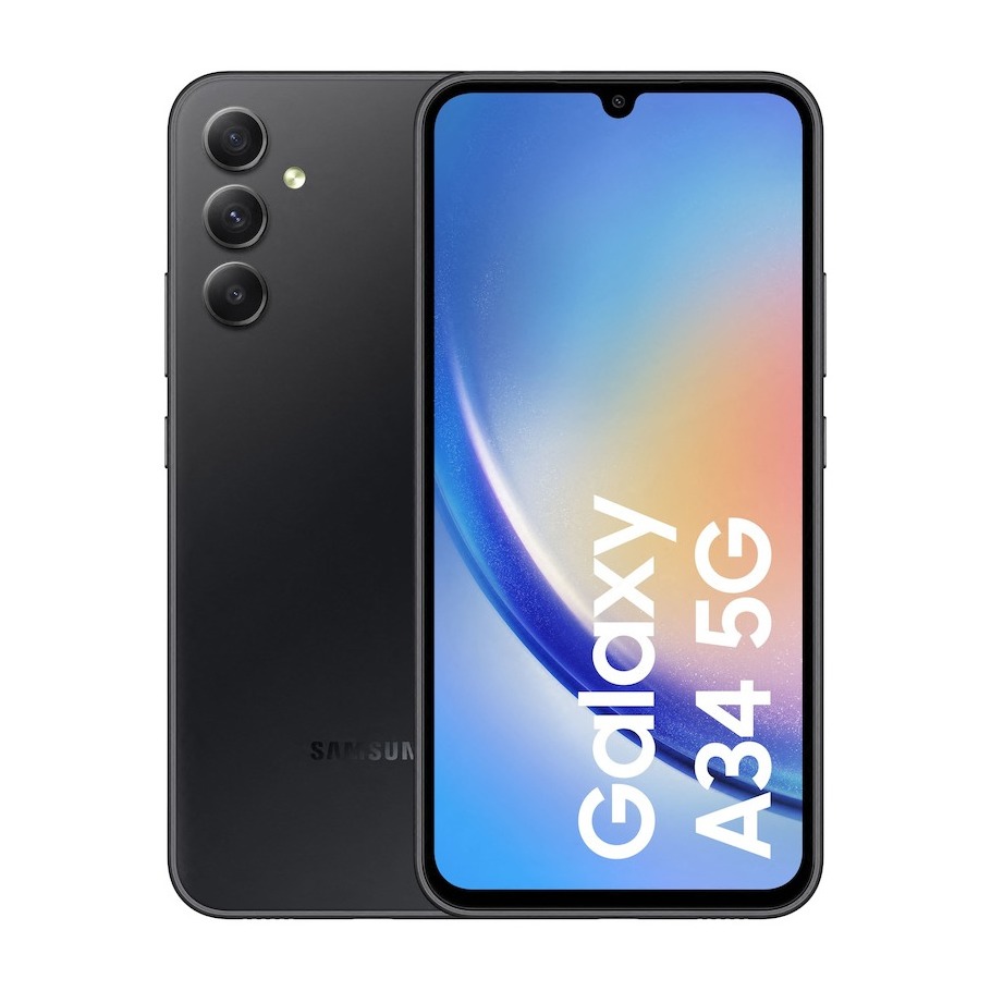 Samsung GALAXY A34 5G 128GB Smartphone Zwart