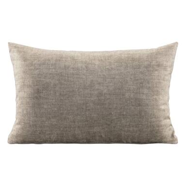 Sierkussen Micha - taupe - 30x50 cm - Leen Bakker