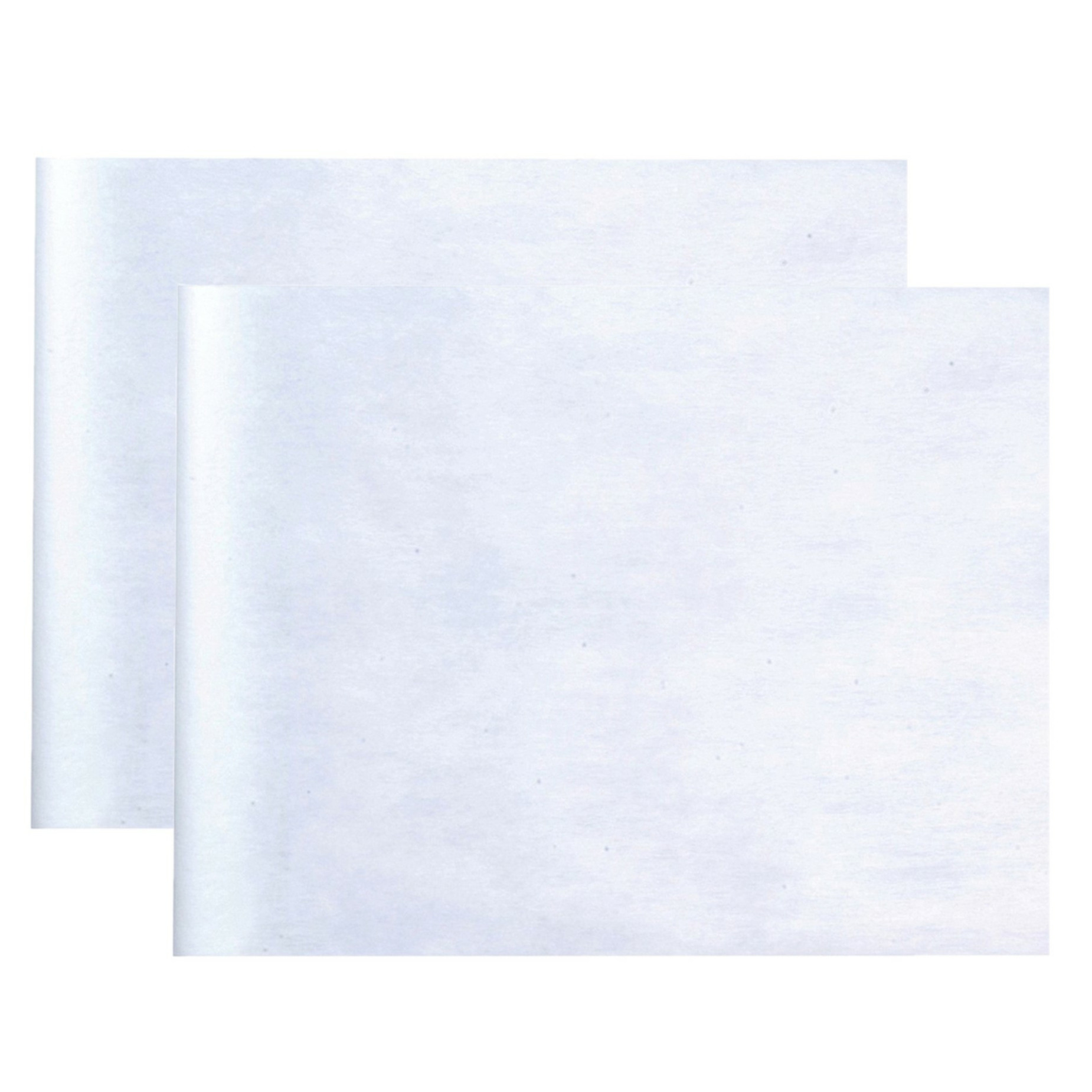 Bruiloft loper op rol - 2x - wit - 30 cm x 10 m - non woven polyester -