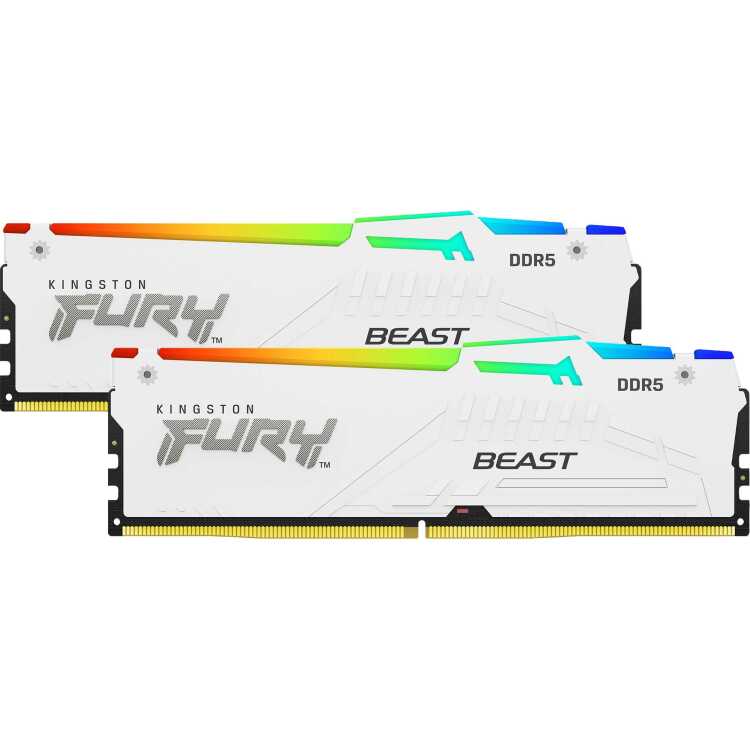 Kingston FURY 64 GB DDR5-5200 Kit werkgeheugen KF552C40BWAK2-64, Beast RGB, XMP