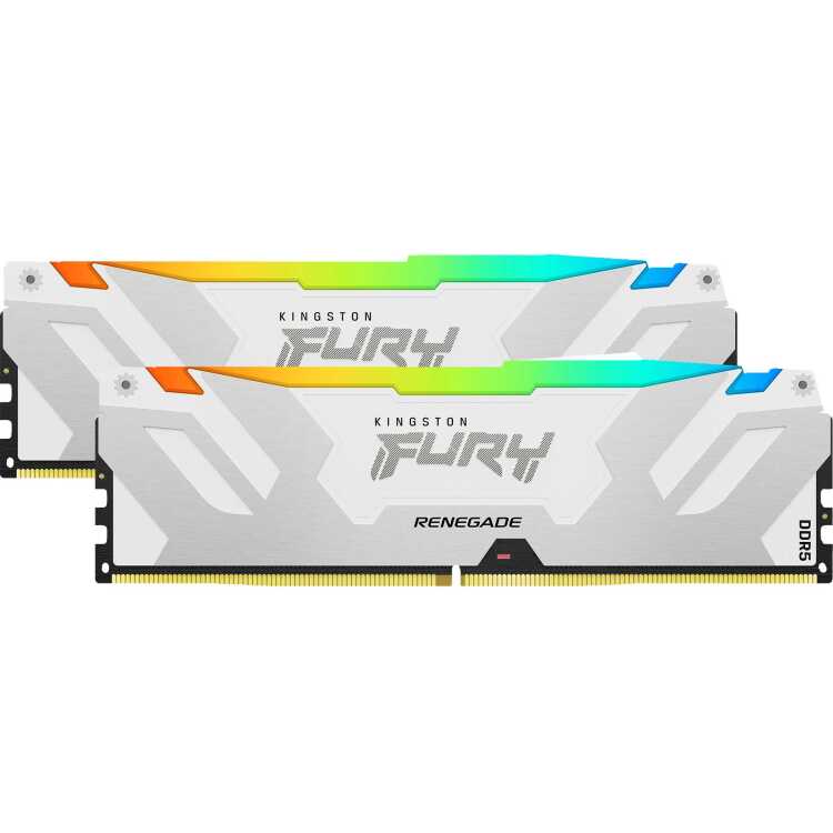 Kingston FURY 32 GB DDR5-6400 Kit werkgeheugen KF564C32RWAK2-32, Renegade RGB, XMP
