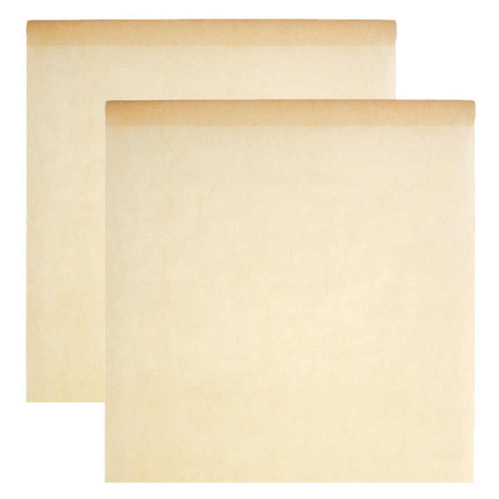 Bruiloft tafelkleed op rol - 2x - ivoor wit - 120 cm x 10 m - non woven polyester -