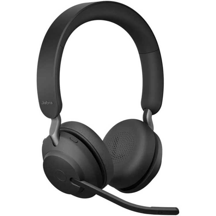 Jabra Evolve2 65 headset Microsoft Teams, USB-C, Inclusief laadstation