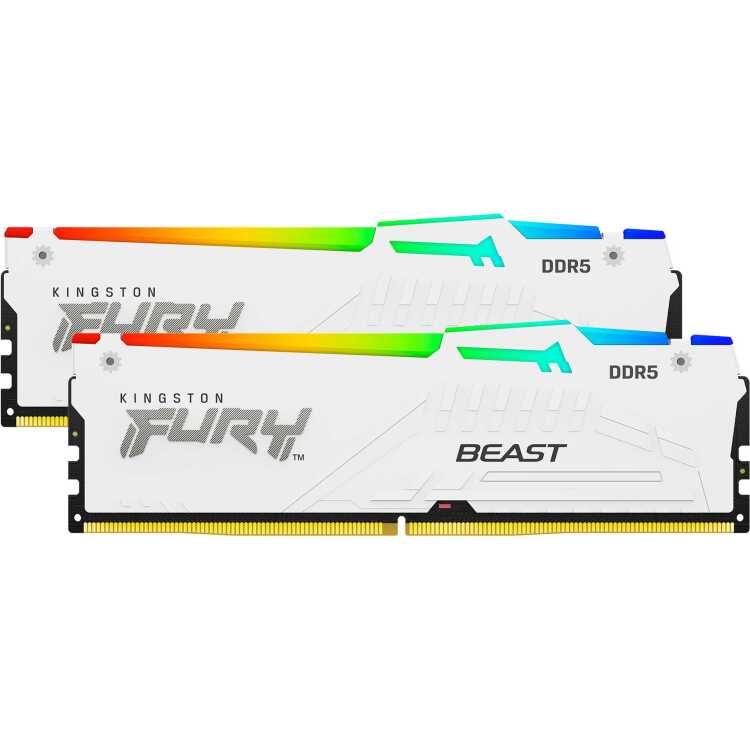 Kingston FURY 64 GB DDR5-6000 Kit werkgeheugen KF560C36BWEAK2-64, Renegade RGB, EXPO, XMP