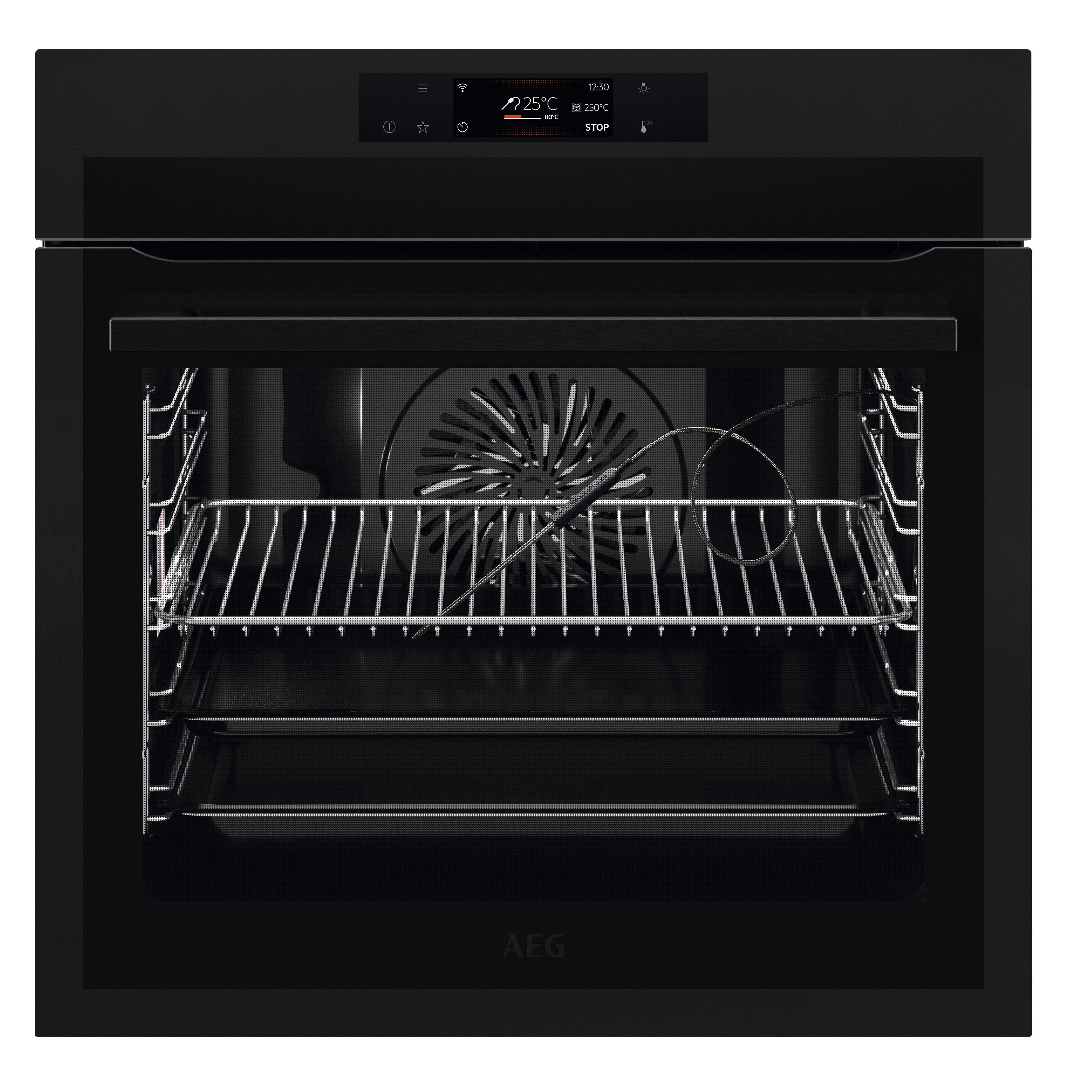 AEG BPE748380T Inbouw oven Zwart