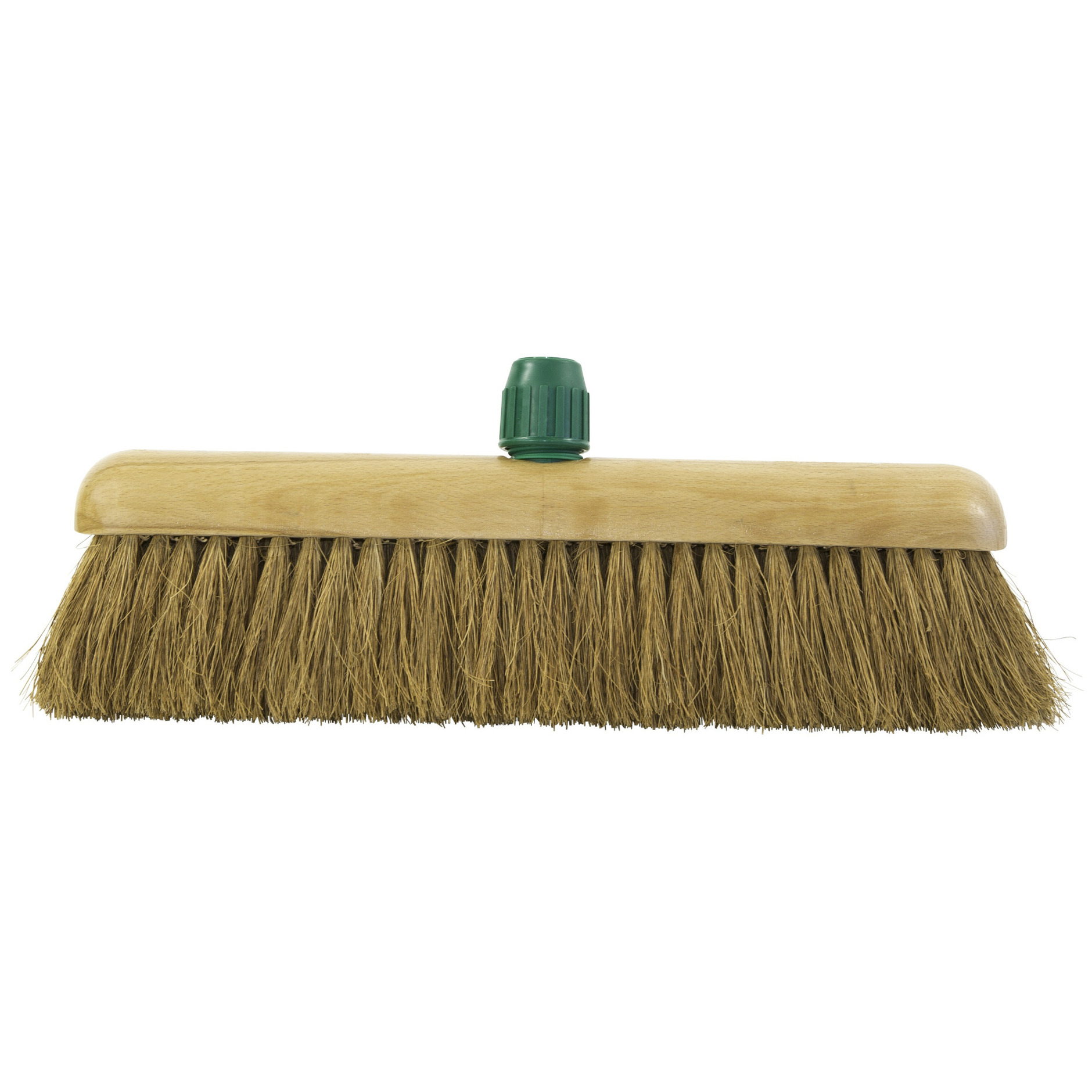 Bezemkop binnen - lichtbruin - FSC hout/kokosvezel - 40 cm -