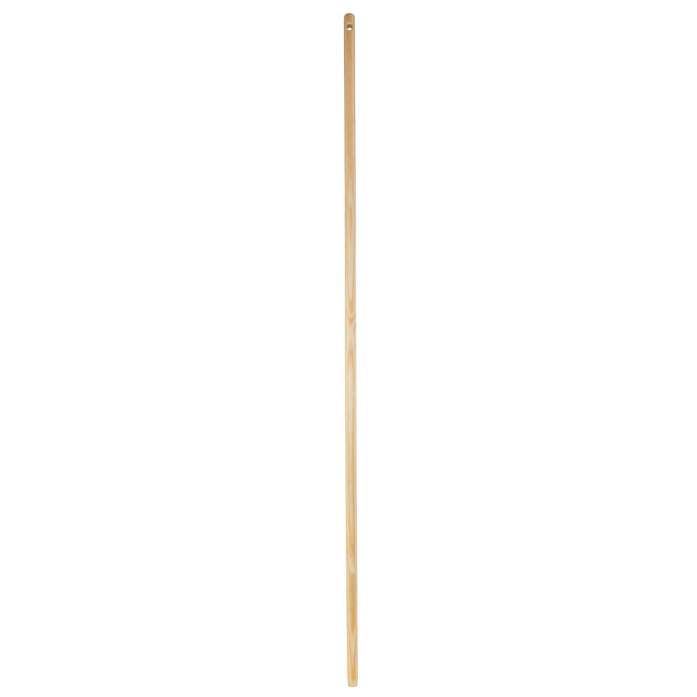 Bezemsteel Universeel FSC Hout - 140 cm - met klem-uiteinde -