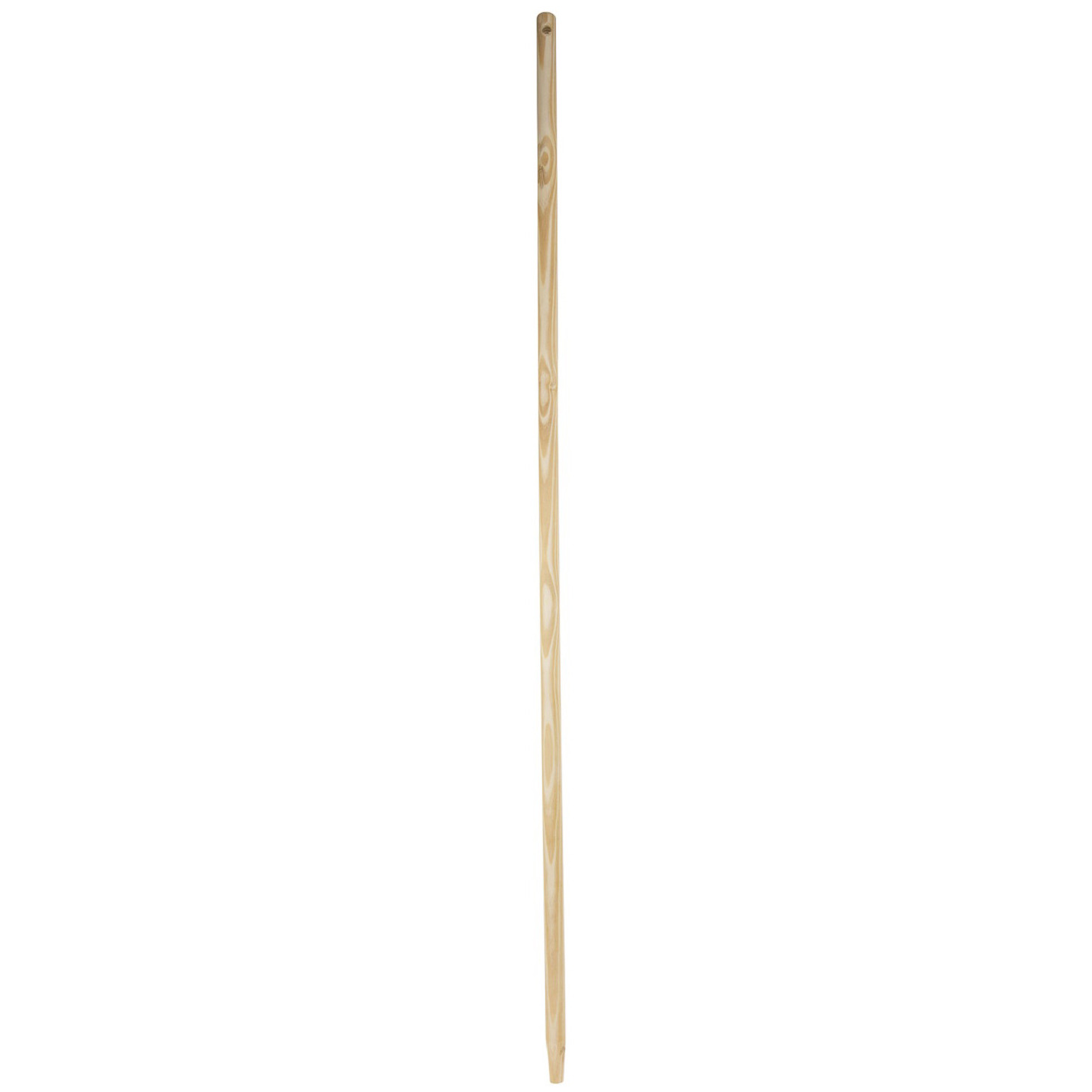 Bezemsteel Universeel FSC Hout - 150 cm - met klem-uiteinde -
