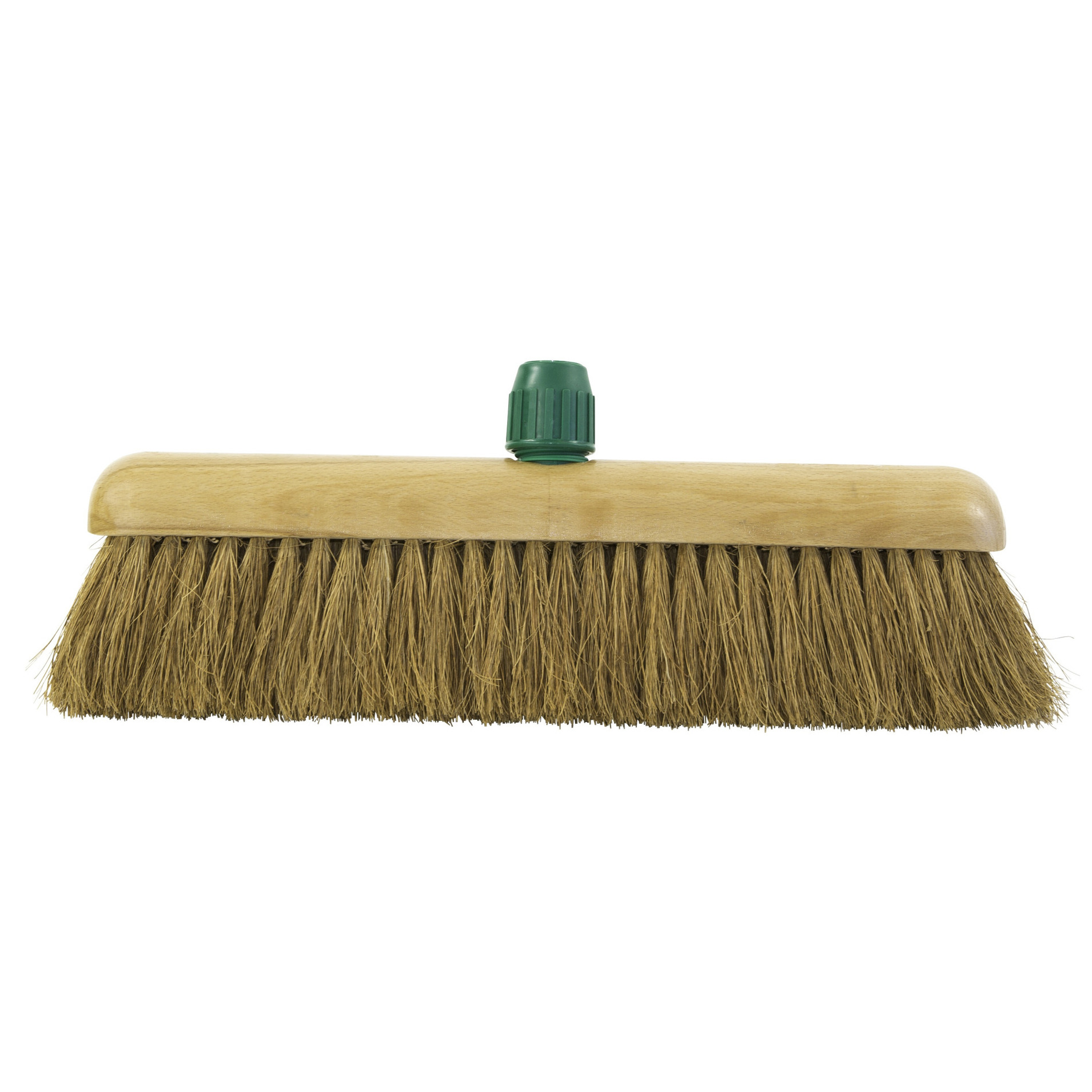 Bezemkop binnen - bruin - FSC hout/kokos - 50 cm -