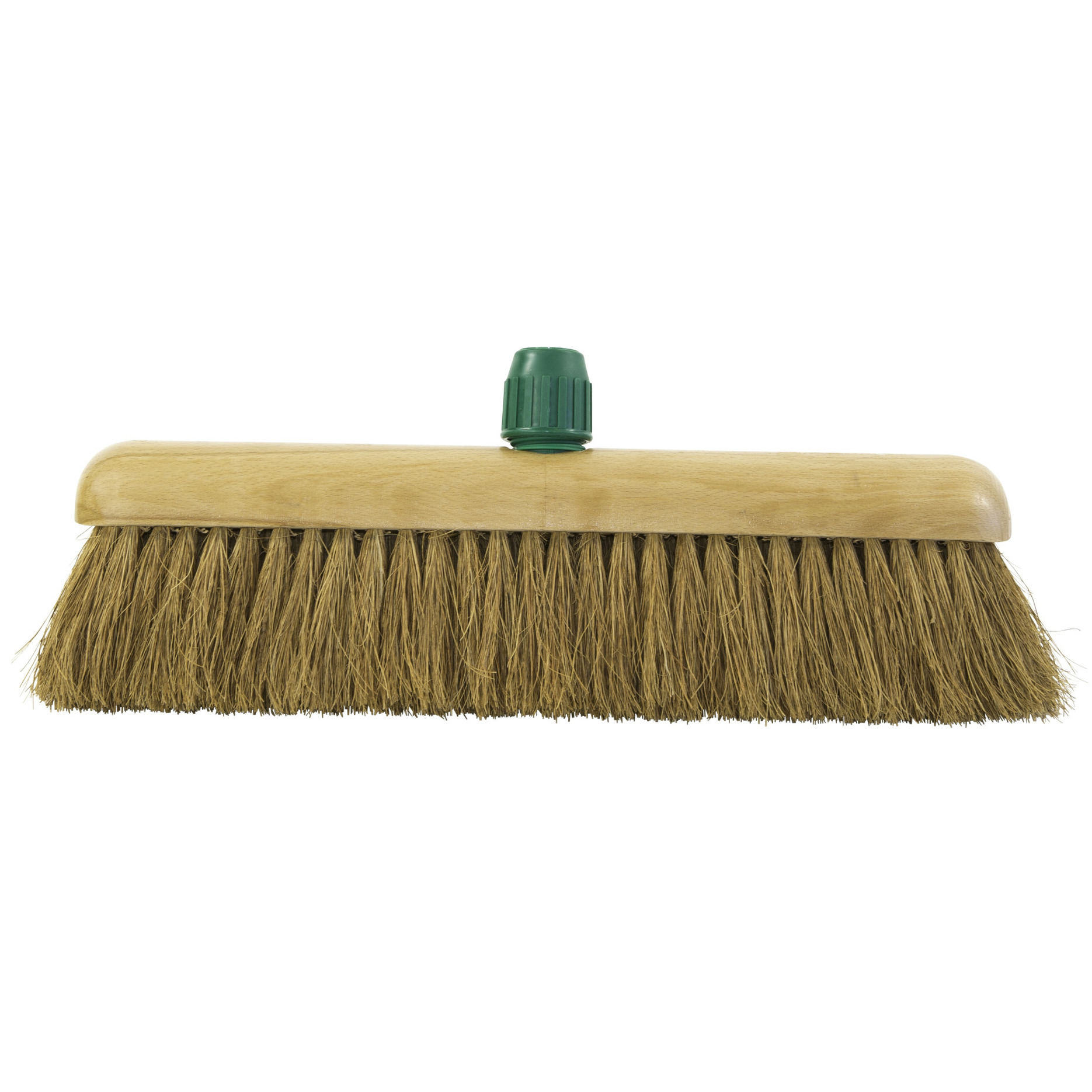 Bezemkop binnen - bruin - FSC hout/kokos - 60 cm -