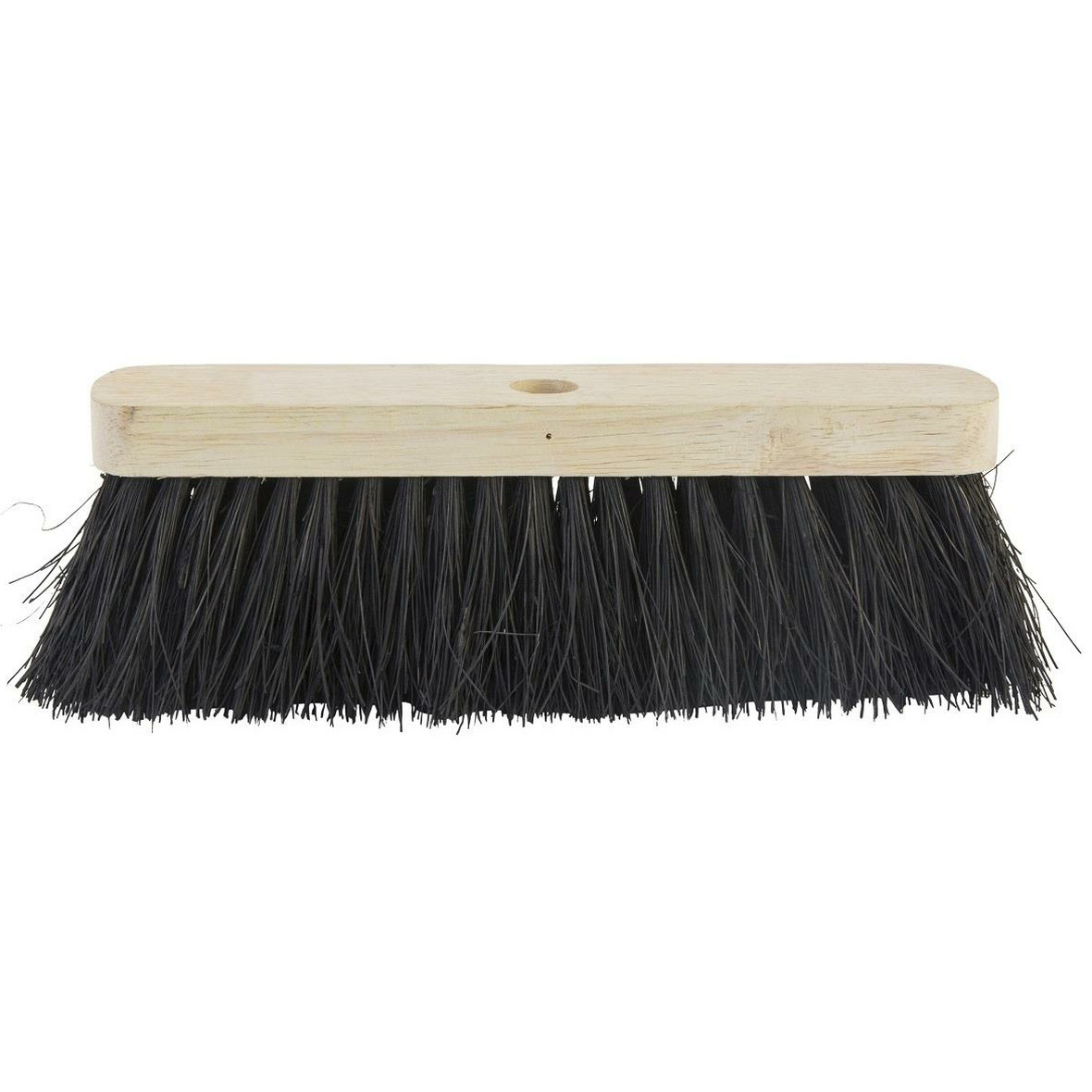 Bezemkop buiten - zwart - FSC hout/natuurvezel - 60 cm -