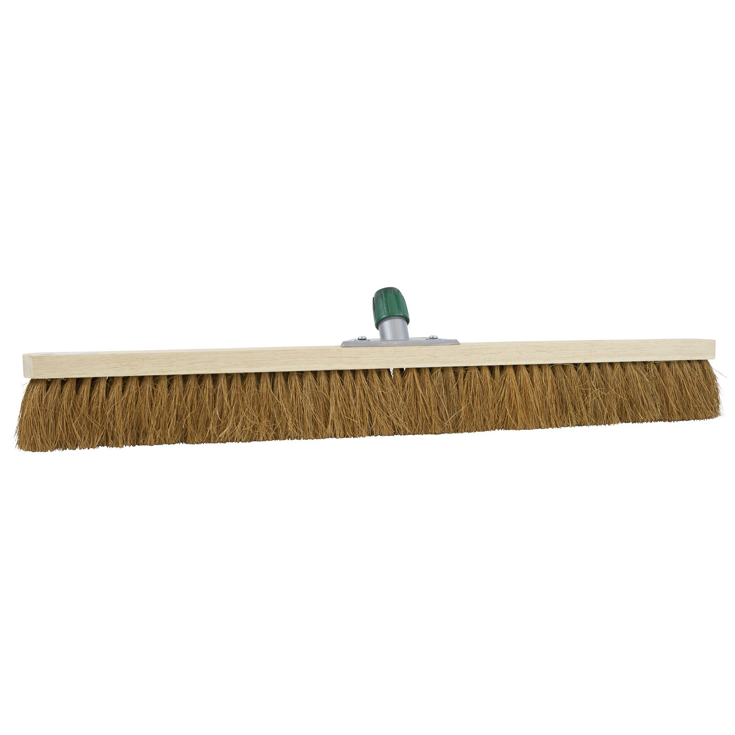 Bezemkop binnen - bruin - FSC hout/kokos - 80 cm -